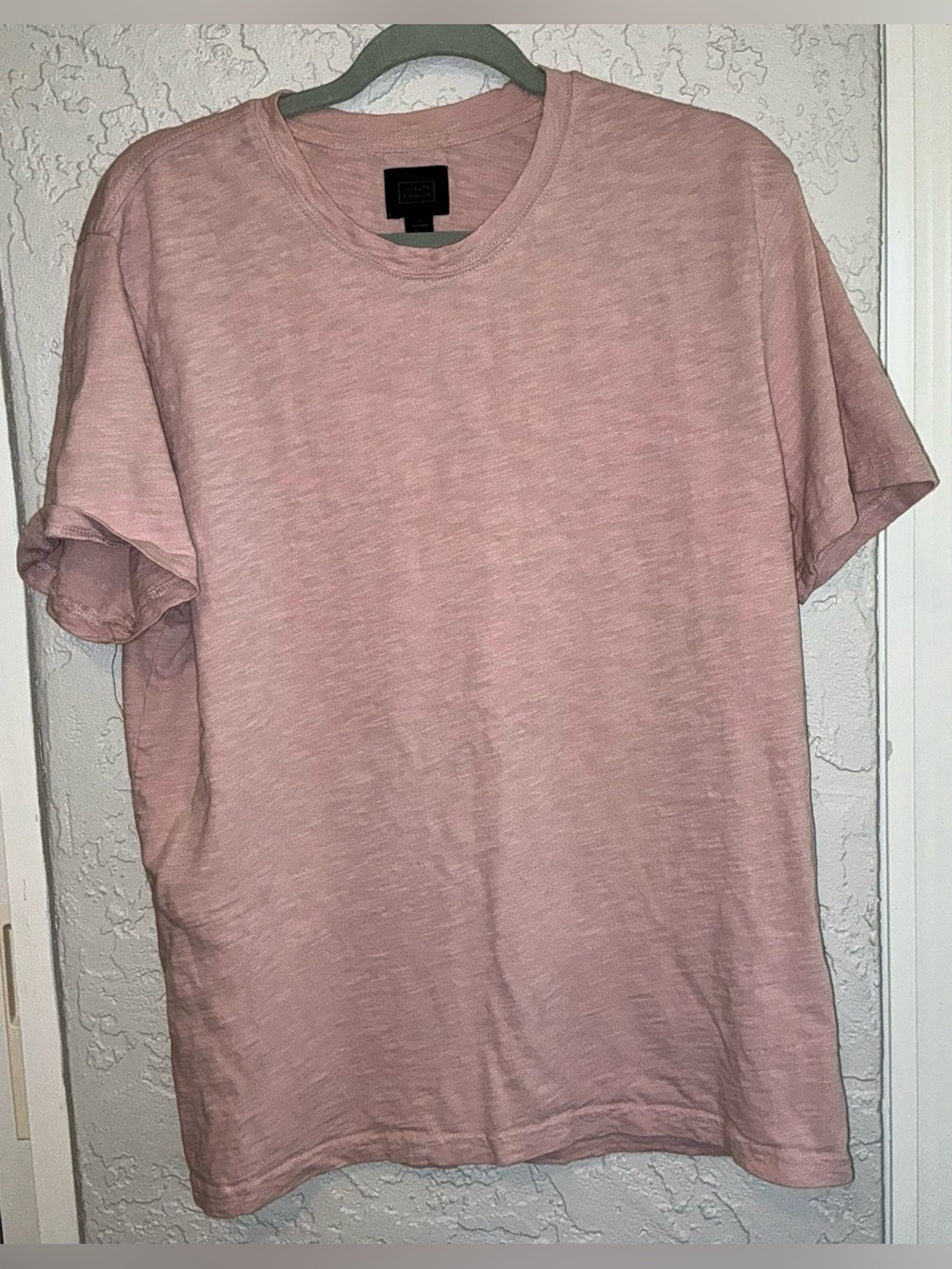 14th & Union Men's Lightweight Crew Neck T-Shirt - Dusty Pink